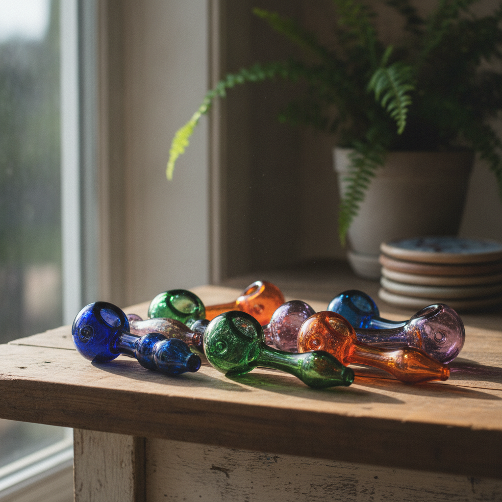Glass Pipes, no humans